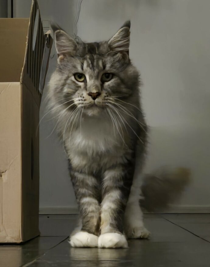 Jaipur und Indira sind ein Main Coon Liebespaar. Katzenvermittlung durch Simbas Welt. www.simbaswelt.ch